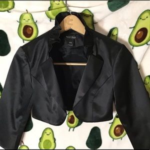 WHBM NWOT satin black MINI